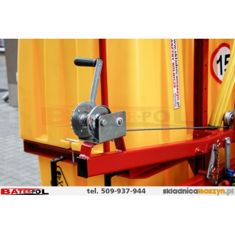 Opryskiwacz zawieszany Polmark 800L 15M  ze stabilizacją hydrauliczną